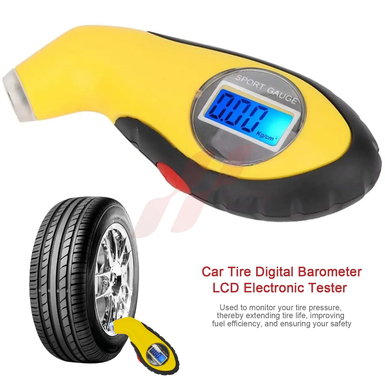 Digital Tire Pressure Gauge Hotshot Automotive