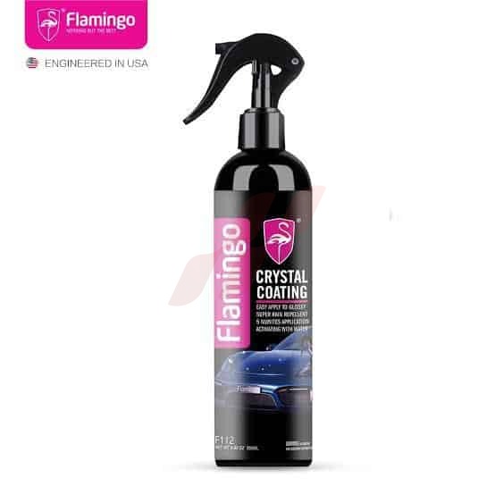Flamingo Crystal Coating Nano Hydrophobic Coating High Gloss Shine Liquid Polish Wax