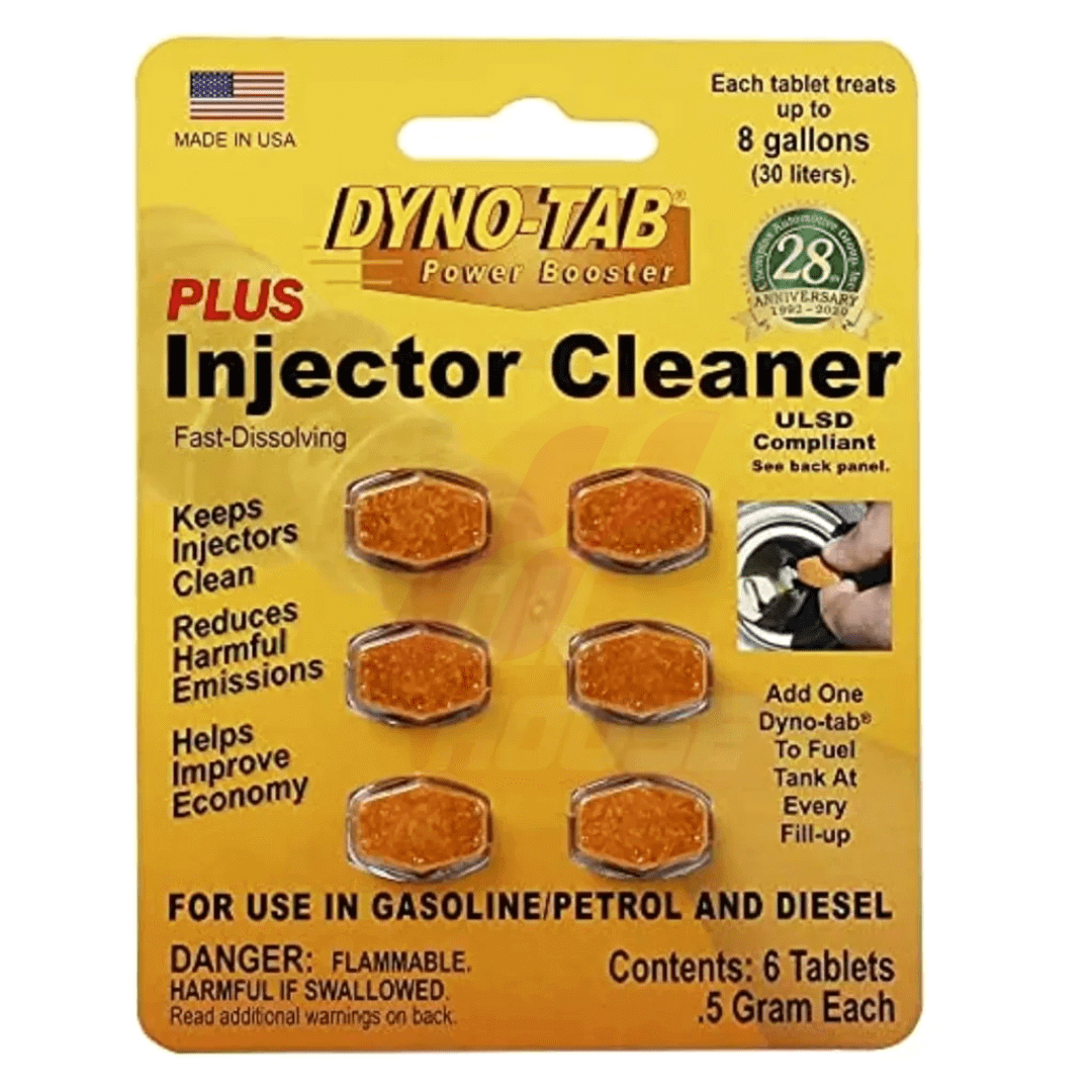 Dynotab Plus Injector Cleaner 6Tab Card