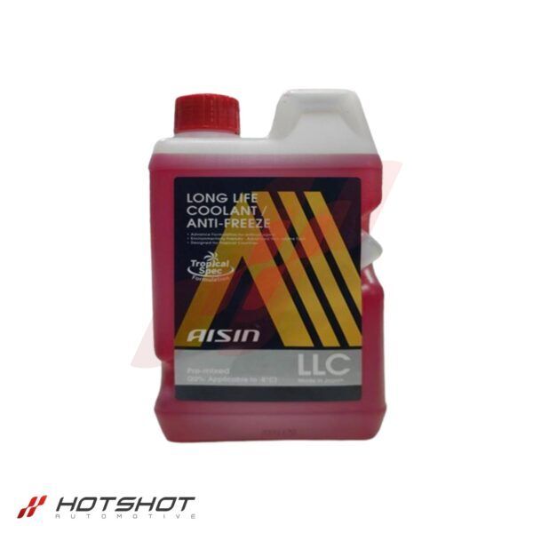 Aisin Long Life Premixed Coolant Red 1L