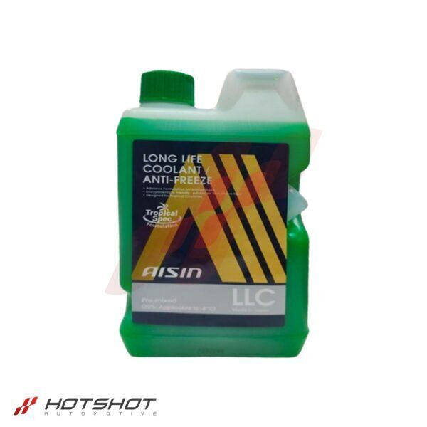 Aisin Long Life Premixed Coolant Green 1L
