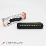 Car Temporary Parking Phone Number Card Plate