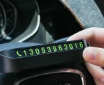 Car Temporary Parking Phone Number Card Plate - Image 7