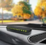 Car Temporary Parking Phone Number Card Plate - Image 4