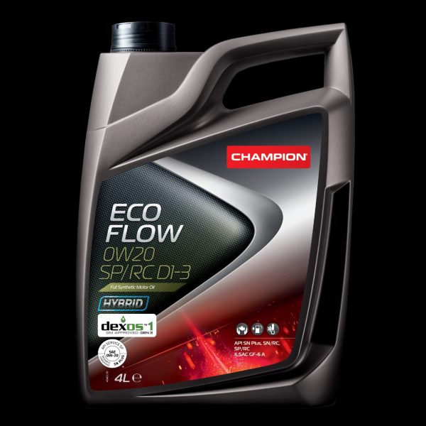 CHAMPION ECO FLOW 0W-20 FULL SYNTHETIC 4L