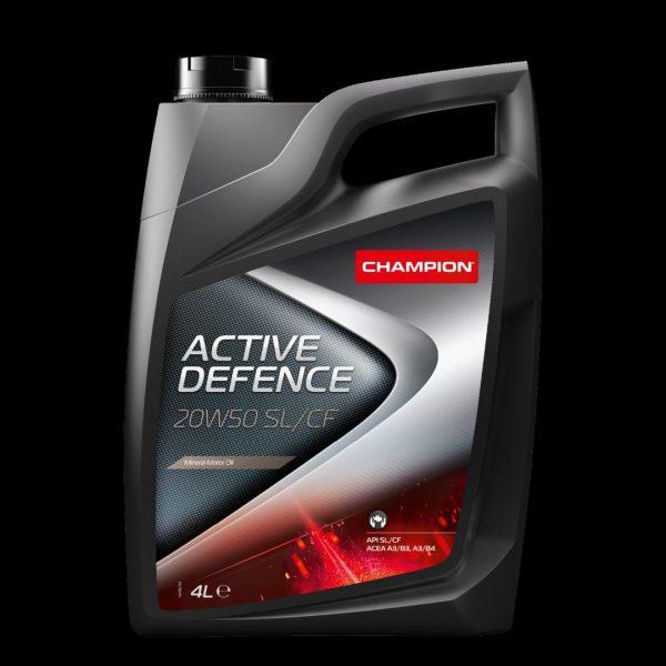 CHAMPION ACTIVE DEFENCE 20W-50 MINERAL 4L