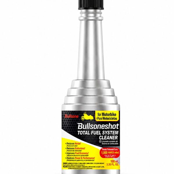 BULLSONESHOT TOTAL FUEL SYSTEM CLEANER FOR MOTORBIKE 100ML