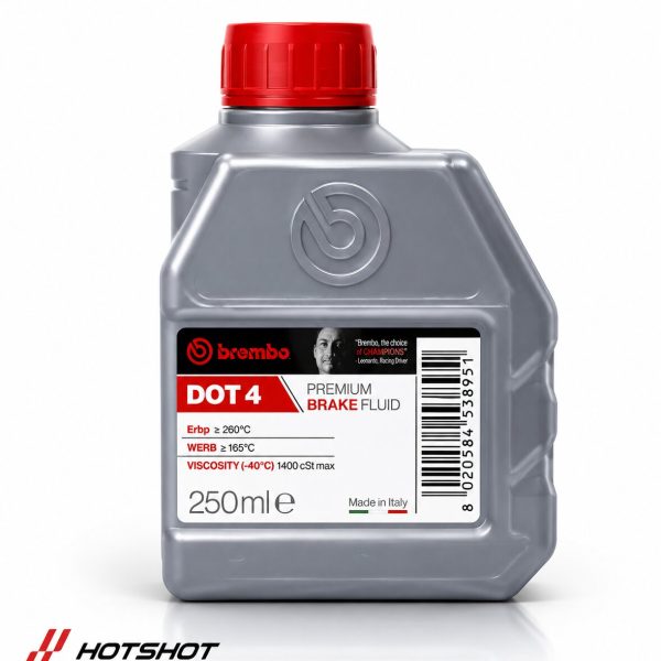 BREMBO PREMIUM DOT 4 BRAKE FLUID 250ML