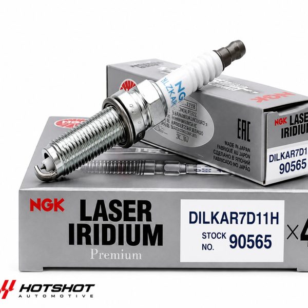 NGK LASER IRIDIUM DILKAR6A11 SPARK PLUGS (4PCS)