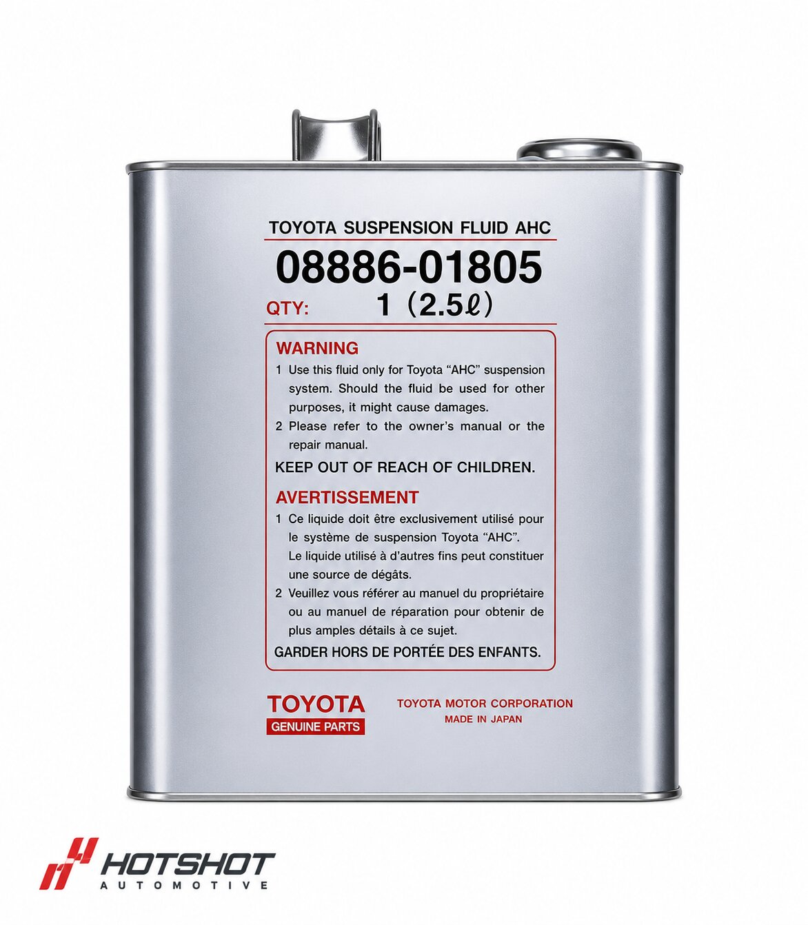 toy TOYOTA OEM AHC SUSPENSION FLUID 2.5L - Image 1