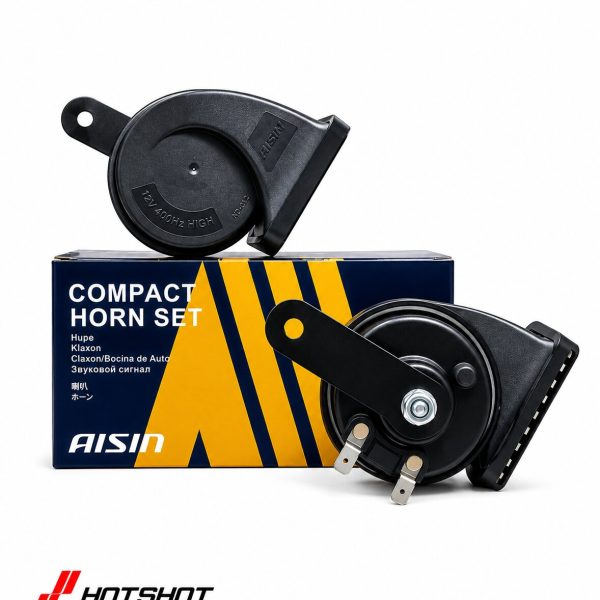 AISIN WATERPROOF COMPACT HORN DOUBLE PIN 1BOX