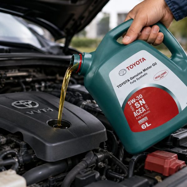 TOYOTA Genuine Motor Oil 5W-30 SN Fully Synthetic- 6L